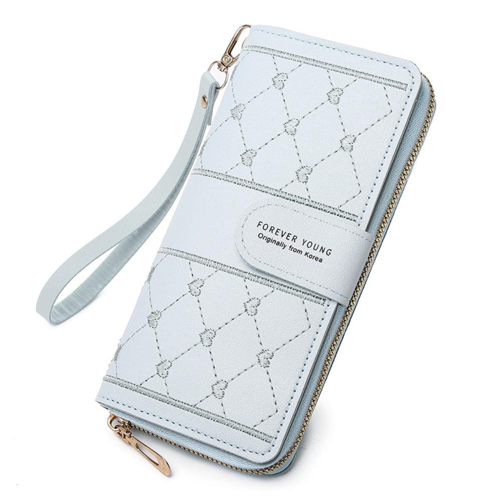 New PU Leather Women Long Wallet Hasp Design Large Capacity Slim Small Wallet Tassels Coin Purse Women Girls