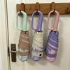 UV Protection Folding Umbrella Manual Sunshade Umbrella Windproof Sun Rain Umbrella  Outdoor Use