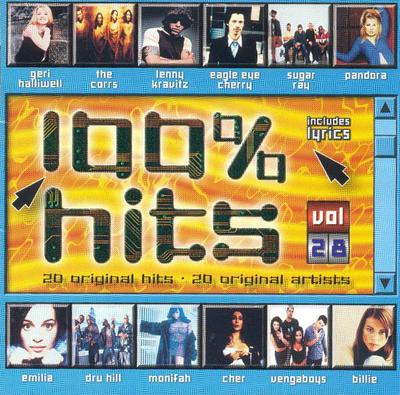 CD VARIOUS - 100% Hits Vol 28 5647262 Universal Music 1999 Australia Pop Used