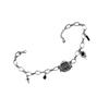 Artistic Heavy Duty Unisex Watch Pendant Necklace Alloy Construction Clavicle Chain Vintage Style Neckwear Jewelry