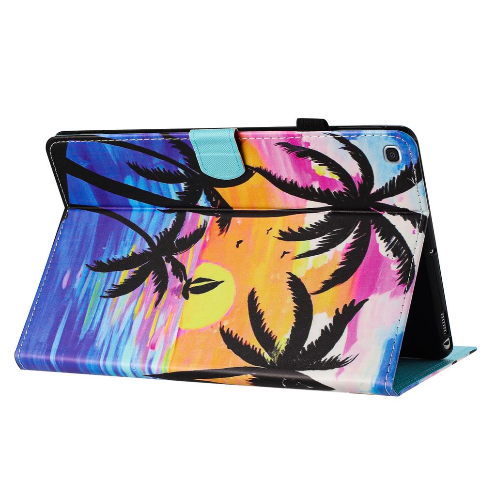 For Samsung Galaxy Tab A7 Lite 8.7-Inch T220 Anti-Drop PU Leather Case Tablet Cover with Card Slots