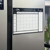 Magnetic Fridge Calendar Sticker Erasable Whiteboard Fridge Sticker Durable Menu Board  Student
