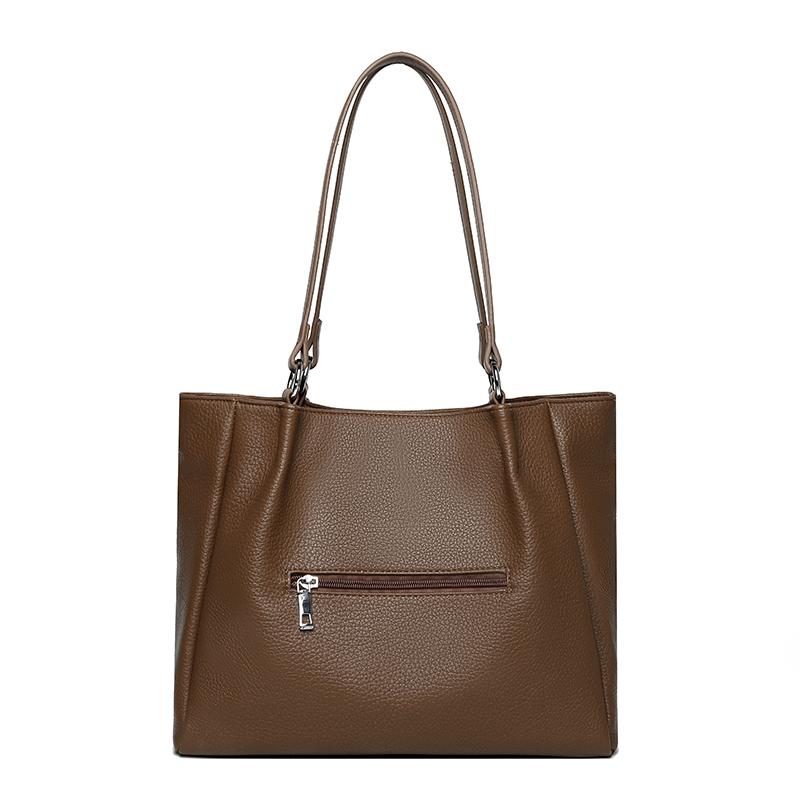 Handbag Large Capacity Commuter Women's Shoulder Bag PU Tote Bag