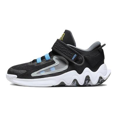 Giannis Immortality 2 PS Schwarz University Blue Kinder-Sneaker Rauchgrau Weiß DQ1942-001