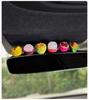 6PCS Fruit Rearview Mirror Dashboard Decoration Cute Gift Interior Ornaments Center Console Figure Bicycle Car Navigation Doll