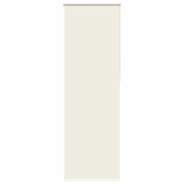 VidaXL Roller Blind Blackout Off-white 65x210cm Fabric Width, Day and Night Blind, Kitchen Blind, Blind 4011693