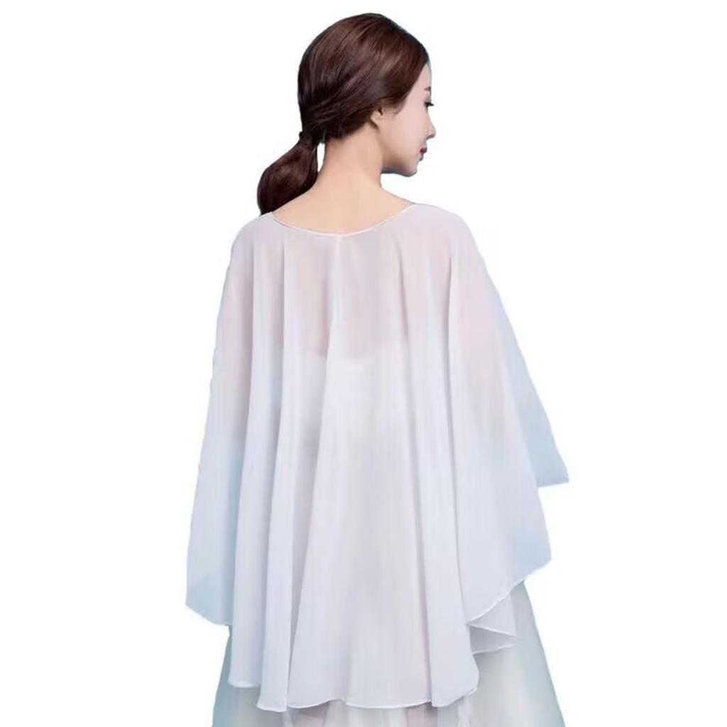 Stylish Polyester Yarn Sun Protective Shawl Multiuse Shoulder Wrap Coverage Shawl for Women Outdoor Fashion Accessories