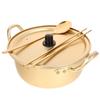 Instant Noodle Pot Gnocchi Pasta Aluminum Double Handled Stock Milk Small Hot Ramen Cookware Cooking Korean