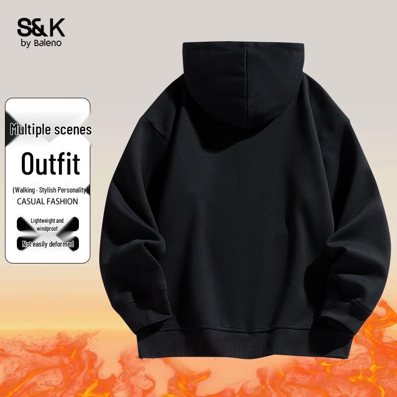 Baleno S&K Series Unisex Heavyweight Hooded Cardigan