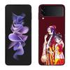 The Apothecary Diaries Phone Case For Samsung Galaxy Z Flip 6 4 3 5G Funda Black Coque Hard Z Flip 7 Cover Z Flip 5 Capa Fashio