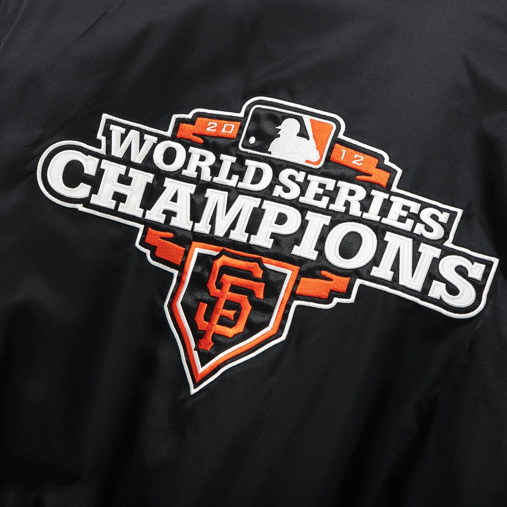 New Era Mlb San Francisco Giants World Series Champions Jacket Black 14742012