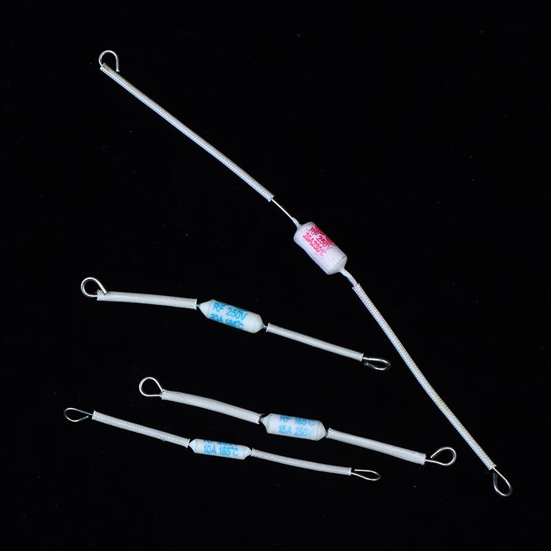 10Pcs High Temperature Ceramic Thermal Fuse 10/15/20A 250V 185℃ 230℃ for Small Home Appliance Replacement