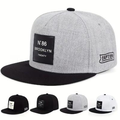Fashion N86 Patch Baseball Cap for Men Women All Season Outdoor Hip-hop Cap Sun Protection Embroidery Dad Hat