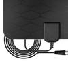 1 Set 3600 Miles TV Antenna HD-compatible Transmission Wide Range High Gain High-resolution Stable Output Signal Reception with Amplifier