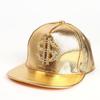 US Dollar Crocodile Pattern Hip Hop Flat Brim Hat - Trendy Street Dance Style