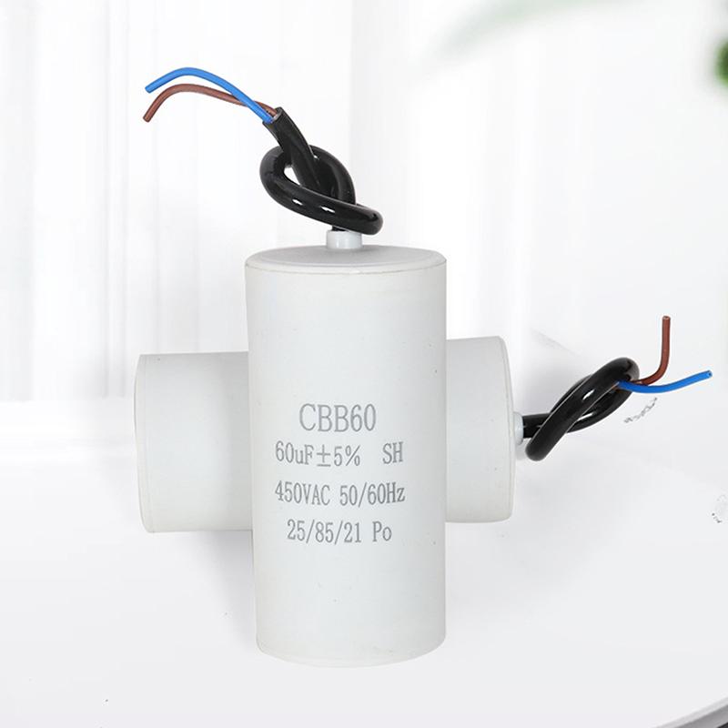 Cbb60 Motoranlaufkondensator Ac450V 3/4/5/6/8/9/10/12/14/15/16/18/20/25/30/40/45/50/60/70/80Uf Für Waschmaschine