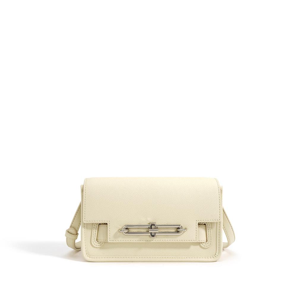 Frühlingsleder Schweinenasentasche, Einfaches Pendeln, Lässig und Vielseitig, Einzelschultertasche, Leder Umhängetasche, Kleine quadratische Tasche