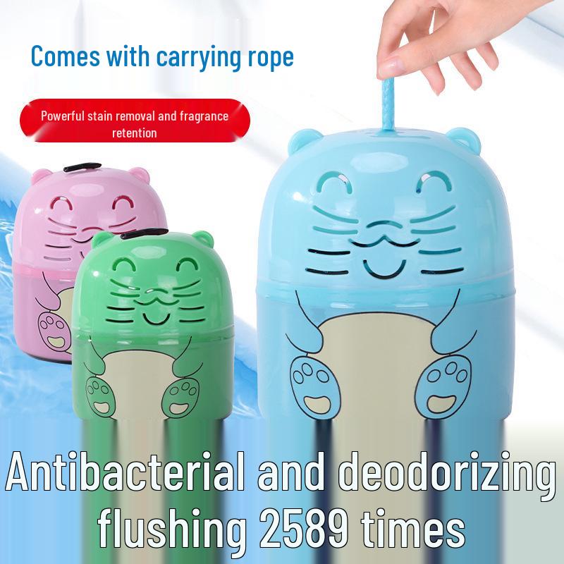 Toilet Cleaner Deodorizer with Long-lasting Fragrance - Bathroom Cleaning Ball