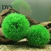 Underwater Artificial Plants Water Plant, Natural Color Dense Grass Shape Aquarium Plants, Soft Spherical Plastic Fake for Fish Tank Decoration