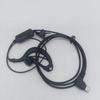 Nationwide Type-C Walkie-Talkie Wired Headset with In-ear & Over-ear Options and Lapel Clip