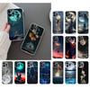 Phone Case For Iphone 17 Pro Max Air 16 15 14 13 Pro Max 15 16 Pro 15Plus Moon Night Planet Girl