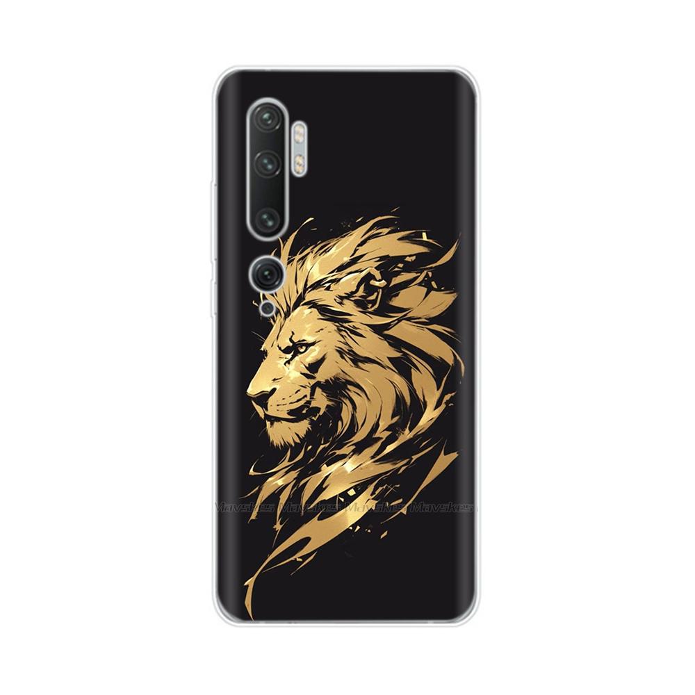 For Xiaomi Mi Note 10 Case Cute Painted Soft Silicone Back Cover For Xiaomi Mi Note10 Pro Lite 10lite Clear Phone Cases Fundas