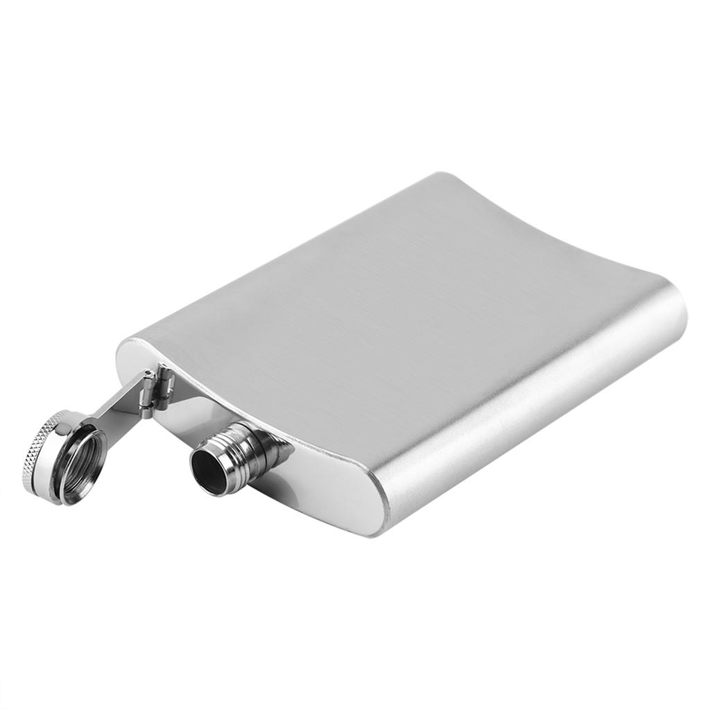 Stainless Steel Flask Pocket Bottle for  Whiskey Liquor Wine Alcohol
