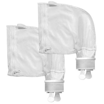 Set 2 Sacchi per Polaris 280 / 480 - Filtro robot pulitore piscina rete di ricambio K13/K16 Sacco per limo con chiusura zip