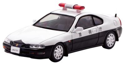 Honda Prelude Metropolitan Police Department Traffic Riot Police Vehicle Completed Product H7640023 RAI'S 1/64 (BB4) (1/1)