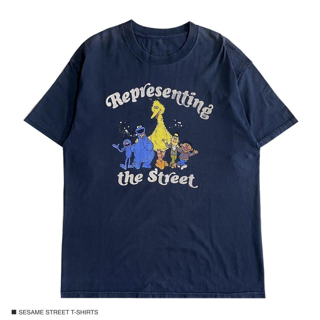 

[USED] SESAME STREET Sesame Street Short Sleeve T-Shirt Anime Movie T