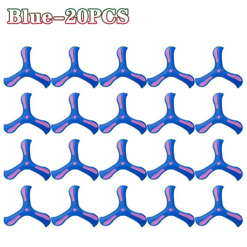 1-20 ADET Köpek Evcil Hayvan Disk Oyuncakları Açık Hava Üçgen Bumerang Oyuncakları Uçan Disk Aile Evcil Hayvanı İnteraktif Eğlence Spor Oyunları