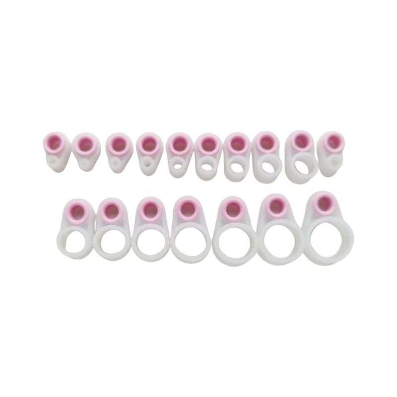 Poles Guide Rings O Rings Fishing Rod Wire Silicone Rings Outdoor Fishing Accessories Fishing Line Guide Rings 15Pcs/25Pcs