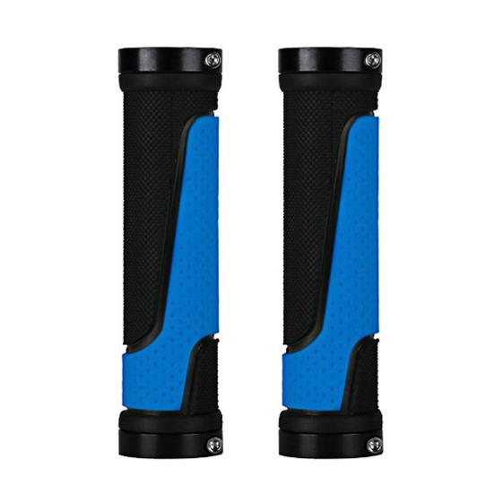1 Pair Bicycle Handlebar Grip Cover Non-slip Rubber Heavy Duty Universal MTB Road Mountain Bike Handle Grip Sleeve Bicycle Accessories