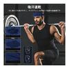 Headband for Men and Women, Sports, Silk Feel, Double Structure, Face Wash, Hair Clip, Adjustable Length, 10 Colors, Black