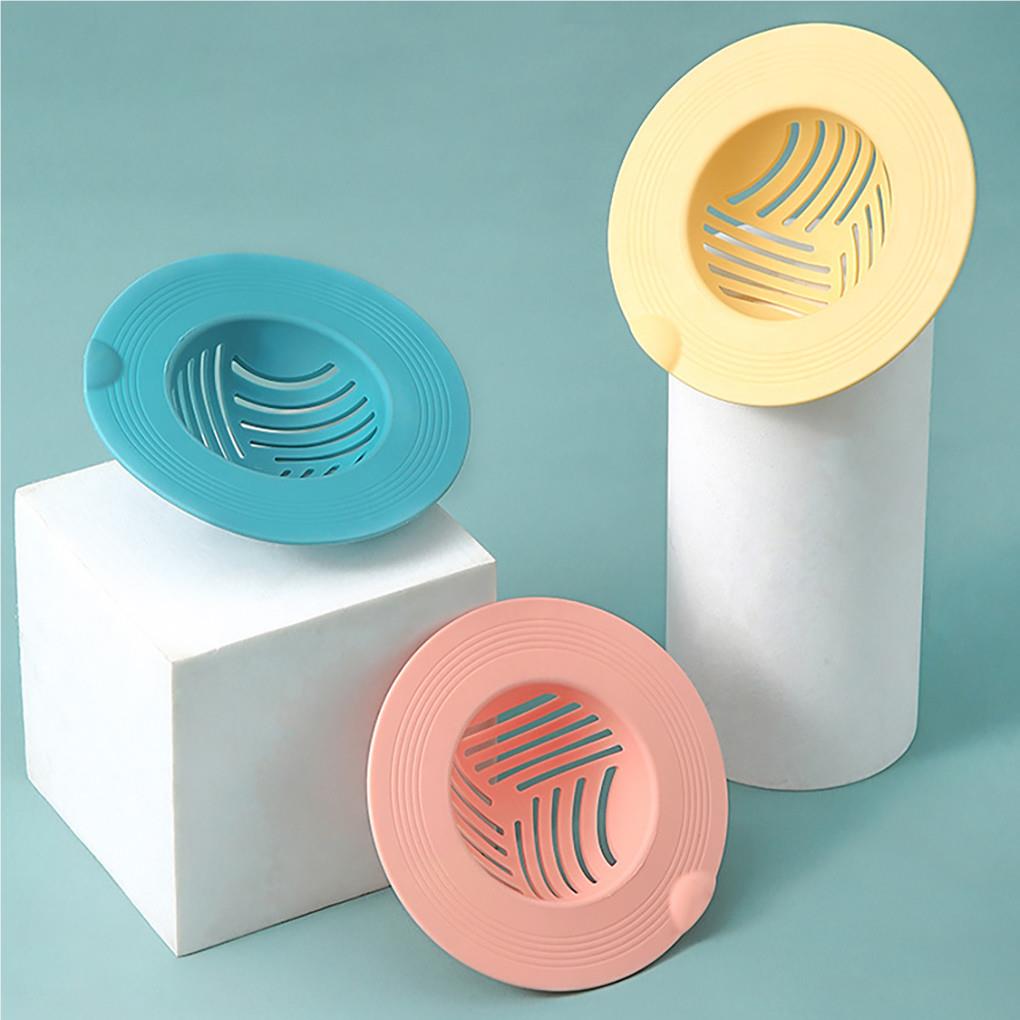 Kitchen Sink Stopper Bathroom Hair Catcher Flexible Shower Anti Blocking