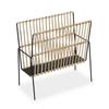 Versa-Magazine Rack Versa Metal Resin Wood MDF 19 X 35.5 X 36 Cm