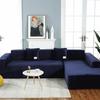 Samtstoff passt auf Couch, Sessel, Zweisitzer oder Chaiselongue. Kaufen Sie zwei separate Bezüge, um Ihr gesamtes L-förmiges Sofa abzudecken.