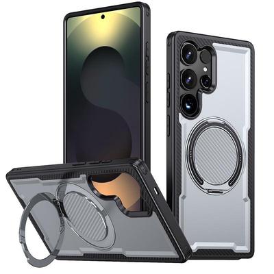 Coque de téléphone avec support magnétique pour Samsung S25 Ultra, Compatible avec S23, A56, A25, A05s, S24, A17