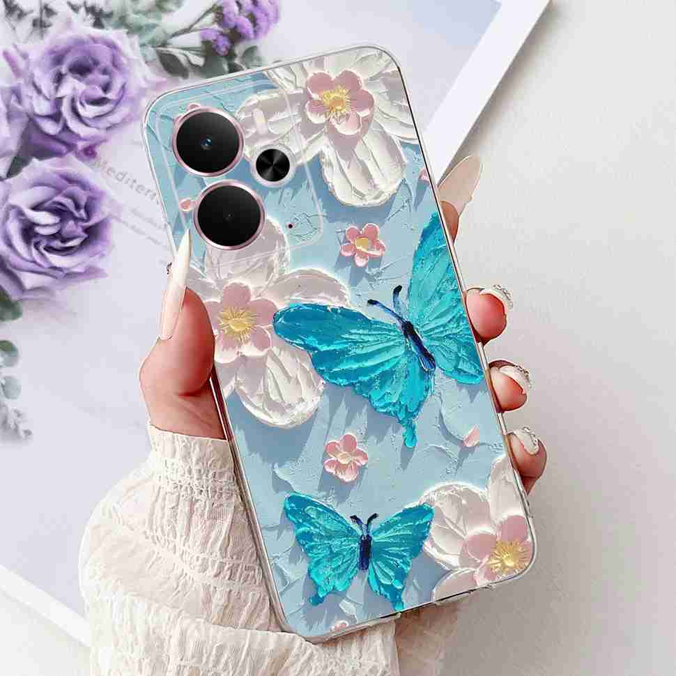 Bumper Clear Case For Realme 14 5G Soft Transparent Cases Silicone Shockproof Cover For Realme 14 14X Pro Realme14Pro Fundas