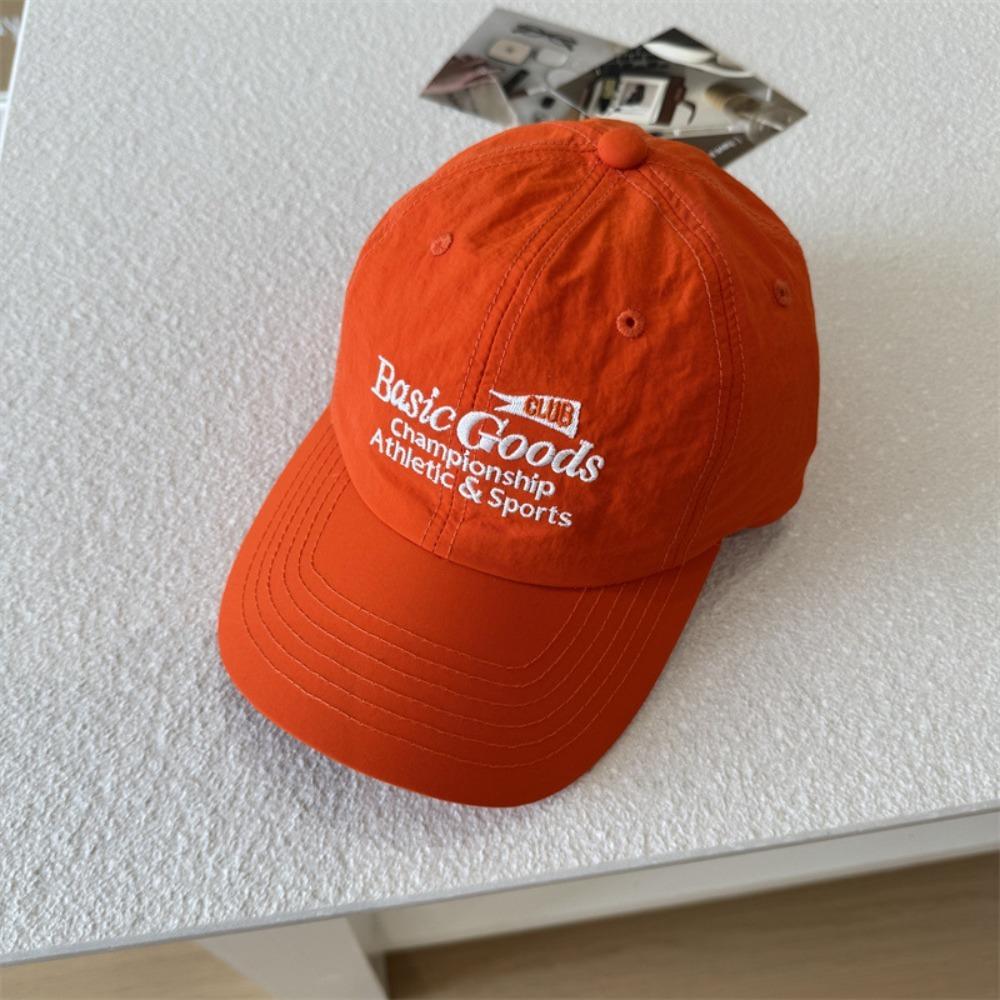 Quick-Drying Cloth Sun Hat Letter Embroidery Peaked Hat New Baseball Hat  Summer
