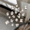 5Pcs Luxury Crystal Diamonds Pile Drills Nail Art Rhinestone 3D Diy Stacked Drill Jewelry Charms Manicure Decoration Accessorie