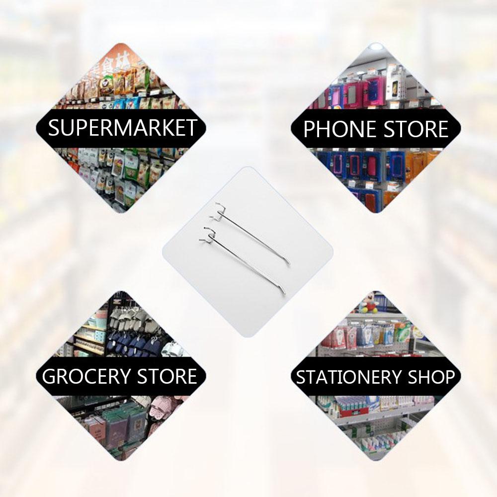 Supermarket Shelf 30Pcs Assortment Stationary Shop Home Storage Hardware Organizer Tripod Hook Hook