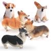 Cute Large Corgi Dog Ornament - Creative Static Model Toy Figure