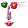 yangyizhi Colorful Tree Trunk Face Decor, Outdoor Faces, Trees Yard Art Statues, Garden Cute Funny Creative Decoration for Patio