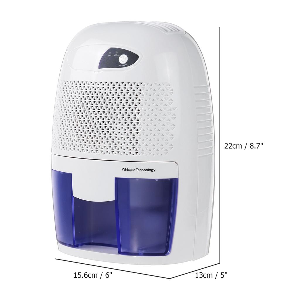 500ml Electric Dehumidifier  Mini Portable Home Air Dryer Desiccant Moisture Absorber Low Noise Cabinet Dehumidifier
