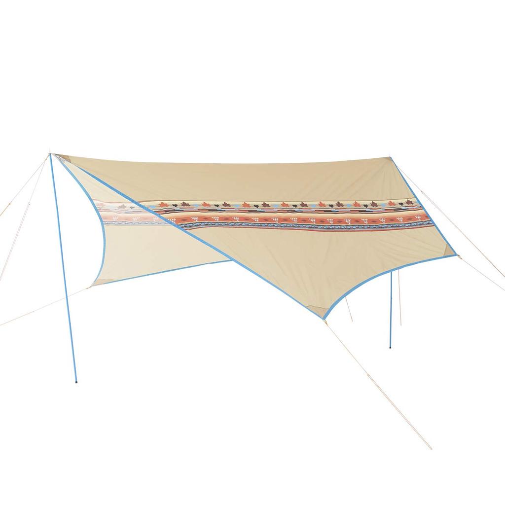 LOGOS Navajo Tepee300 Bridge Hexa Tarp 71908000 Tent Family Tarp Cort ignifug și set-BB