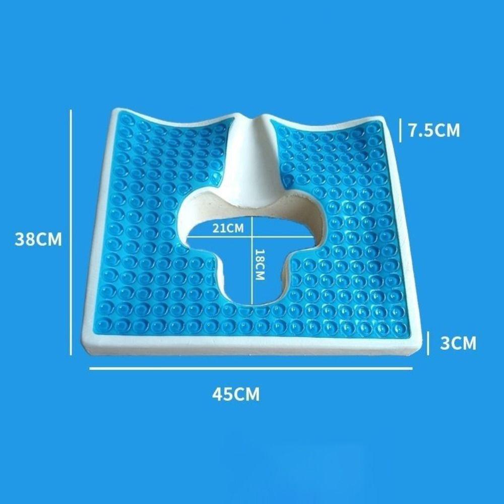 T Shaped Elderly Butt Cushion Anti Decubitus Pad  for Bedridden Elderly and Disabled People