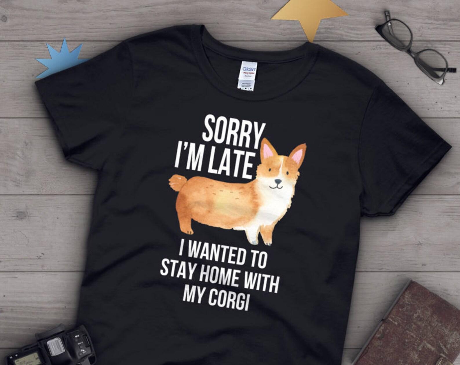 Corgi Shirt, , Funny Dog Lover Gift, Cute Pembroke Corgi T-shirt, Corgi Lover TShirt, Pet Graphic Tee, Dog Lover Tops, Cardigan 120