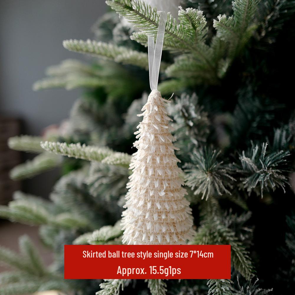 DIY Painted Foam Christmas Ornament: Snowflake & Irregular Pompon Balls