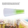 Barbecue Oil Brush with Lid Silicone Oil Bottle Brush Outdoor BBQ Seasoning Brush with Scale Barbecue Oil Brush Kitchen Gadgets